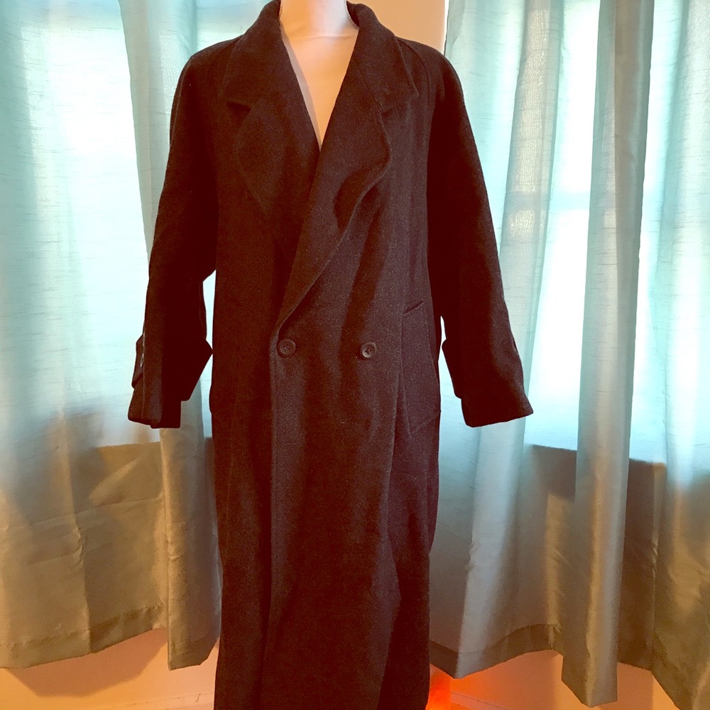 ⭐️Vintage wool gray coat 🧥 size 5/6⭐️